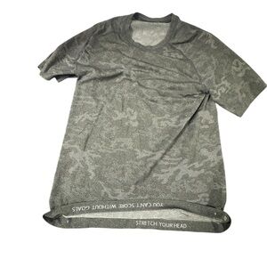 Gray Camouflage Men's Shirt